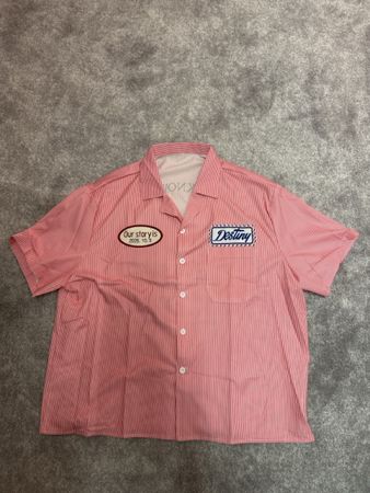 Vintage Sommerhemd "Destiny", gestreift, Grösse M, Top!