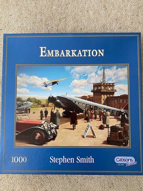Puzzle: Gibsons Puzzle, Embarkation, 1000 Teile, Stephen Smith – Usato da Langnau am Albis venduto da funny69
