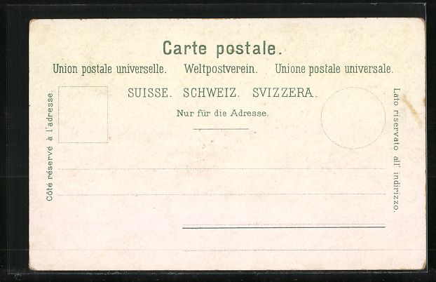 Cartoline postali: Litho Luzern, Ortsansicht, Gletschergart – Usato da Berlin venduto da bartko-reher 1