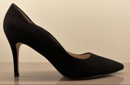 Elegante schwarze Pumps Gr. 38 – nur 1x getragen