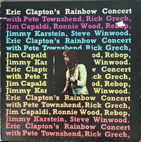 ERIC CLAPTON’S - RAINBOW CONCERT Vinyl 12“-LP,  33 1/3 RPM