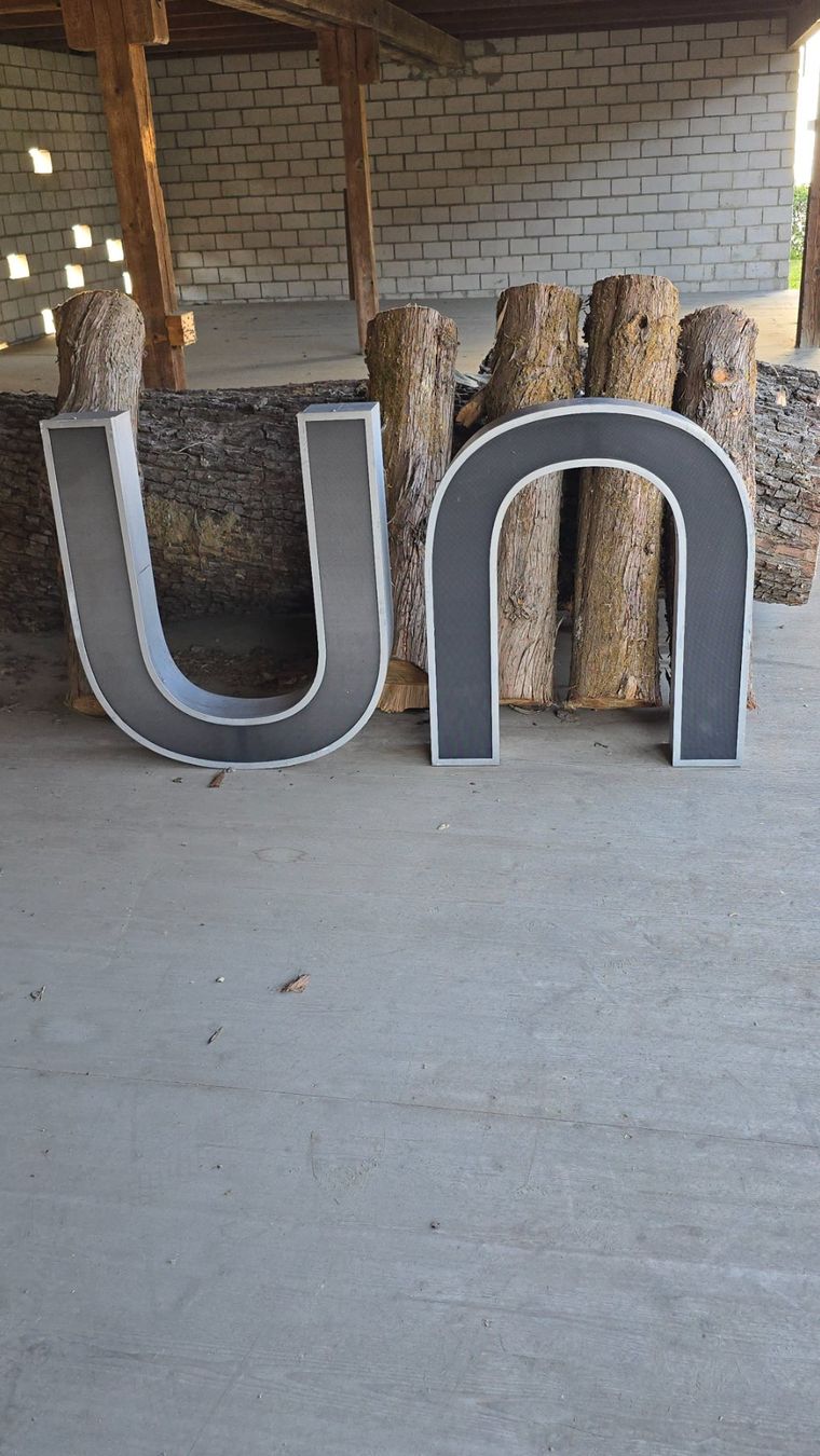 Tutte le decorazioni: Grosser Leuchtbuchstabe u, n oder c – Usato da Oberaach venduto da Wicktrade 8