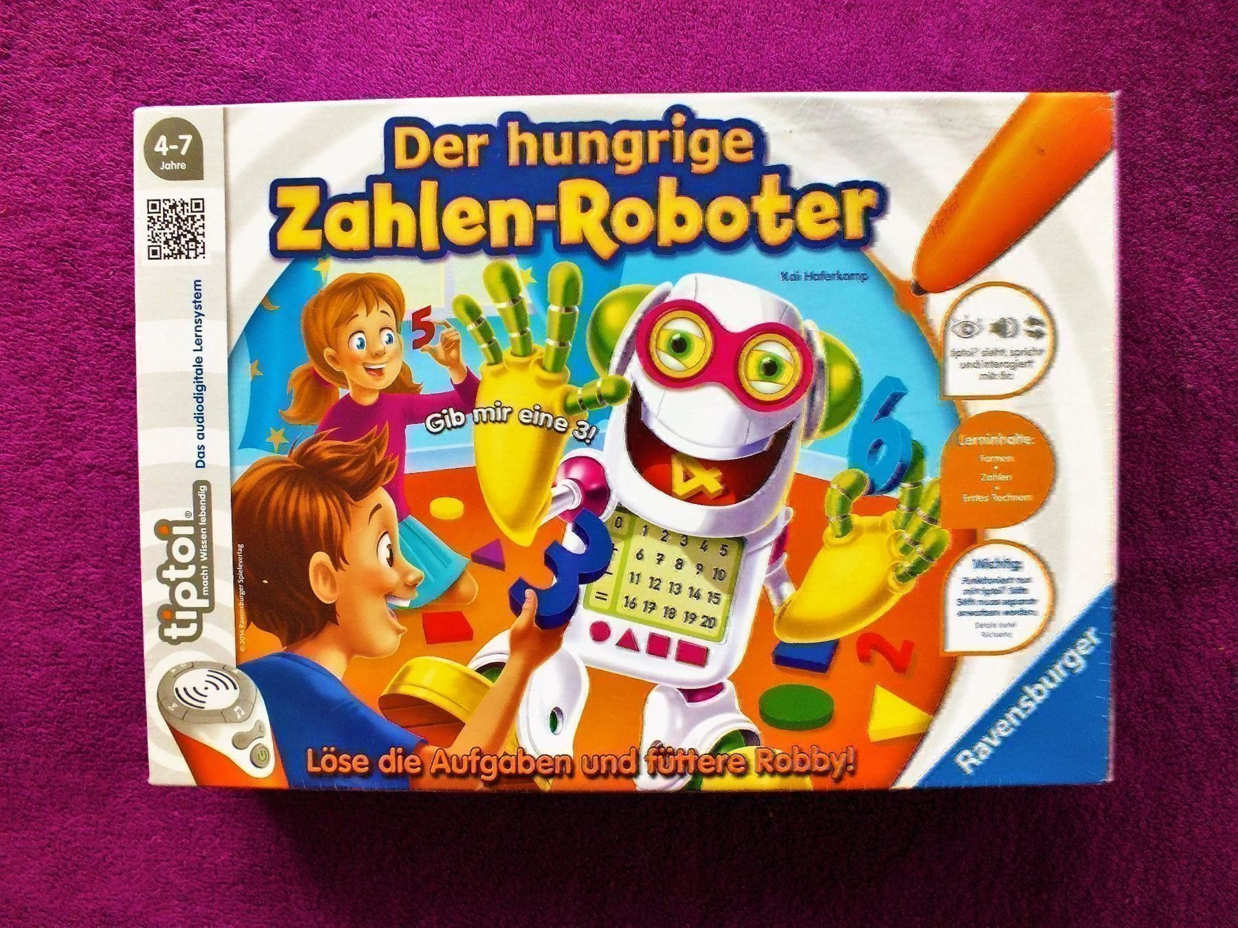 Ravensburger Giochi: tiptoi Spiel - Der hungrige Zahlenroboter – Usato da Müllheim Dorf venduto da Seeeule01