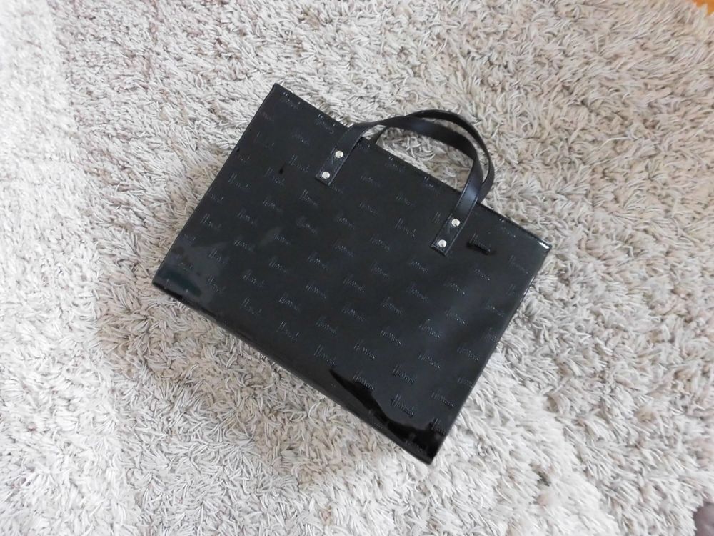 Harrods Bag Tasche Black Schwarz Acheter sur Ricardo