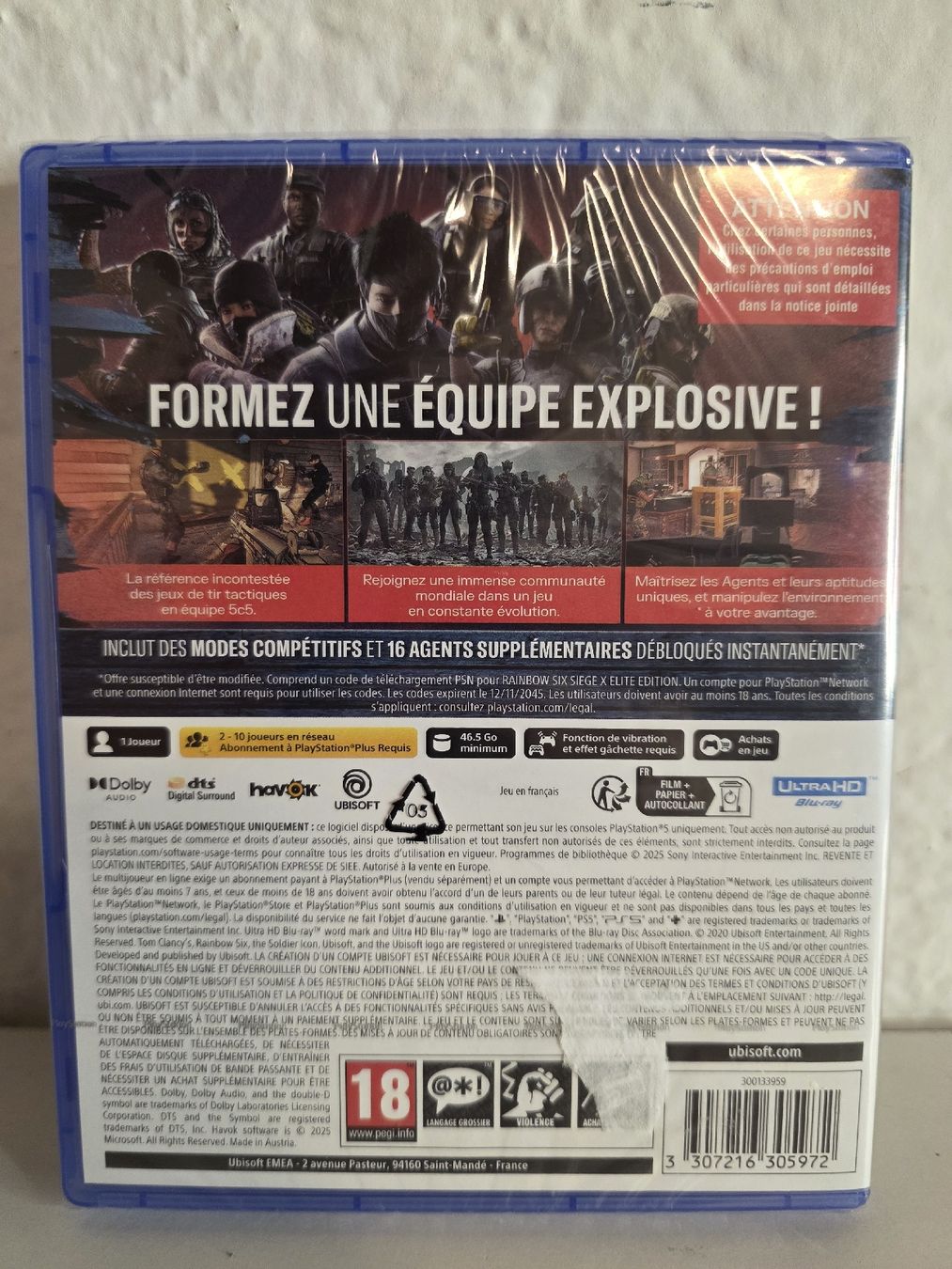 Jeux: Tom Clancy's Rainbow Six Siege PS5 Elite Edition neu – D'occasion à Ehrendingen par lax21 1