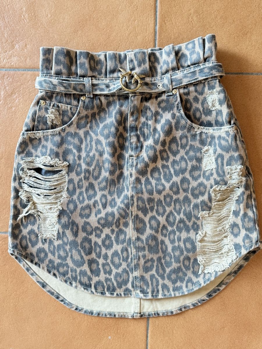 Pinko Gonne: Gonna Pinko Jeans Leopardata – Nuovo (secondo la descrizione) da Bellinzona venduto da bul_mvy5