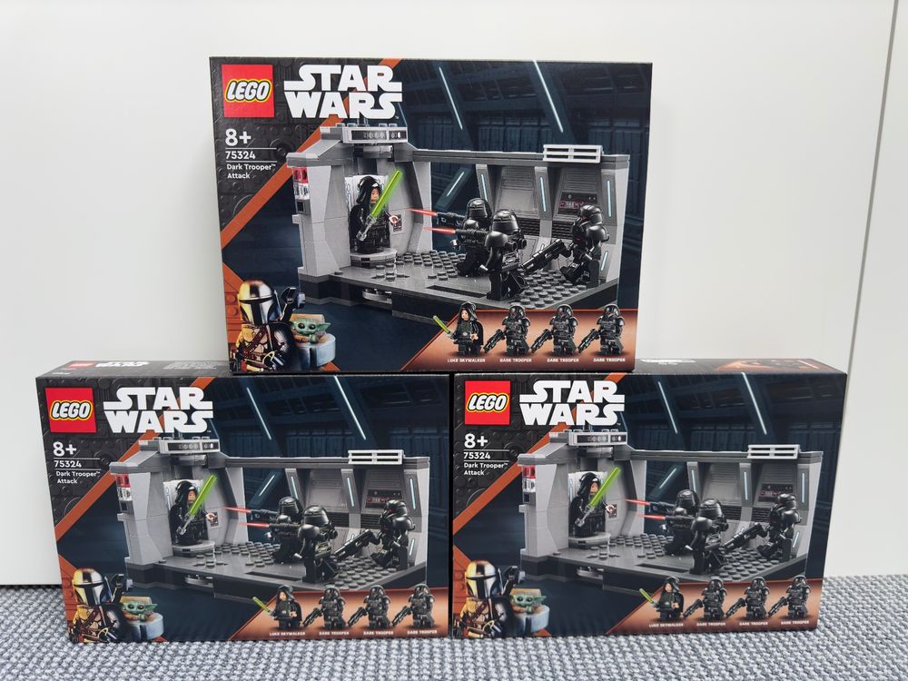 LEGO Star Wars 75324 - Dark Trooper Attack (3x) (Neu und ...