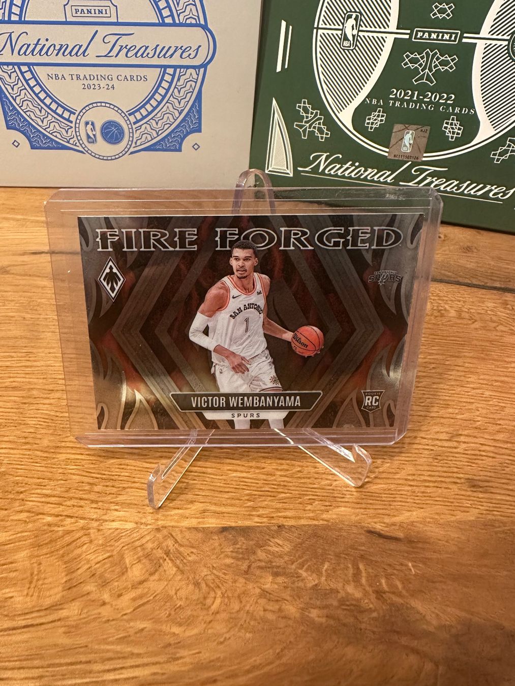 Nba Sammelbilder & Trading cards: Victor Wembanyama RC Fire Forged – Gebraucht aus Vullierens von Gaara04