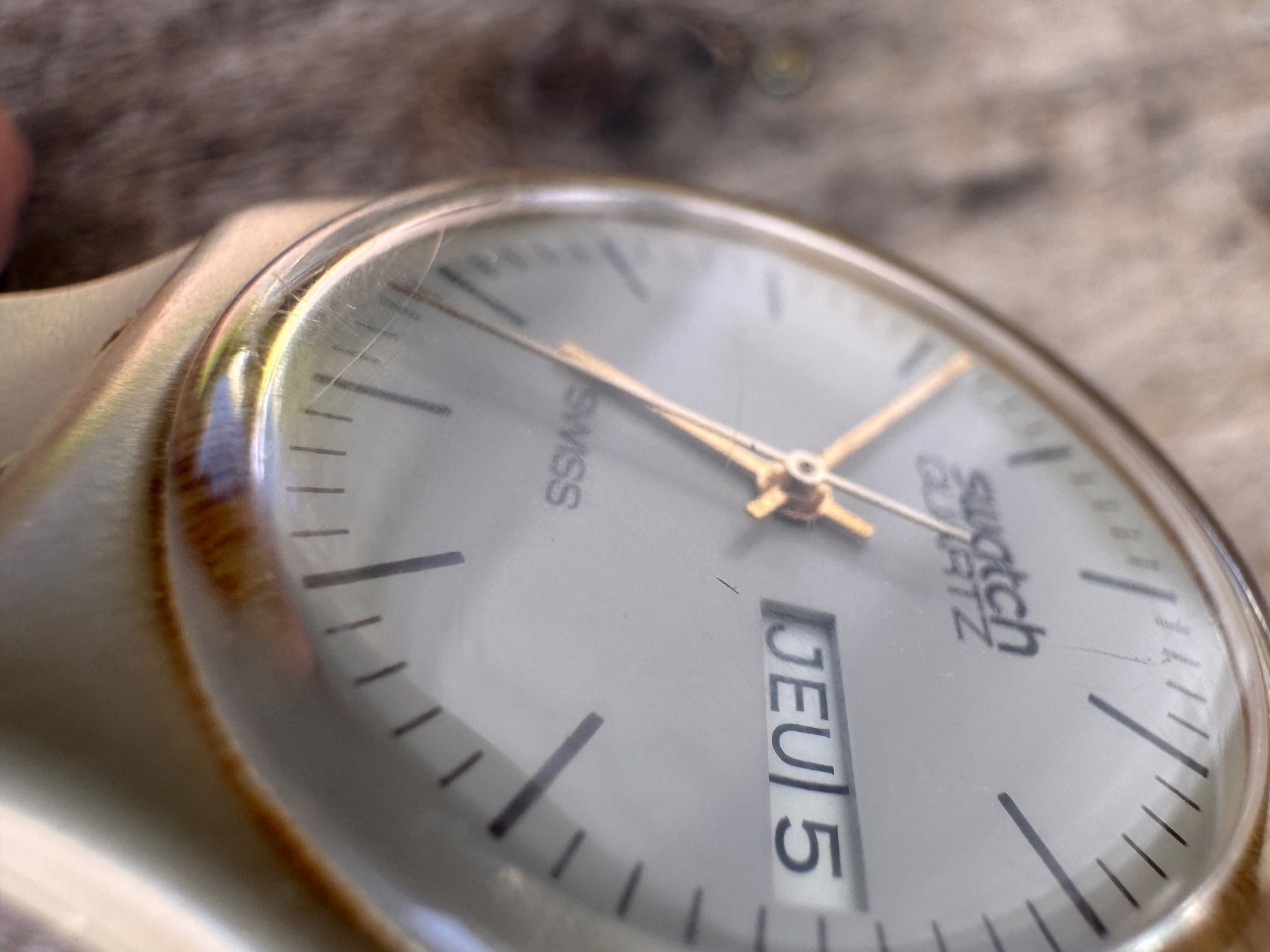 Swatch Montres: Vintage Swatch GT702 from 1983, Backcode A83 – D'occasion à Arzier-Le Muids par Anna_BM 4