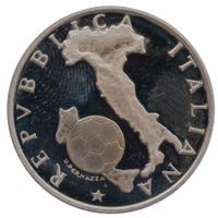 Italien 500 Lire 1986 Silber