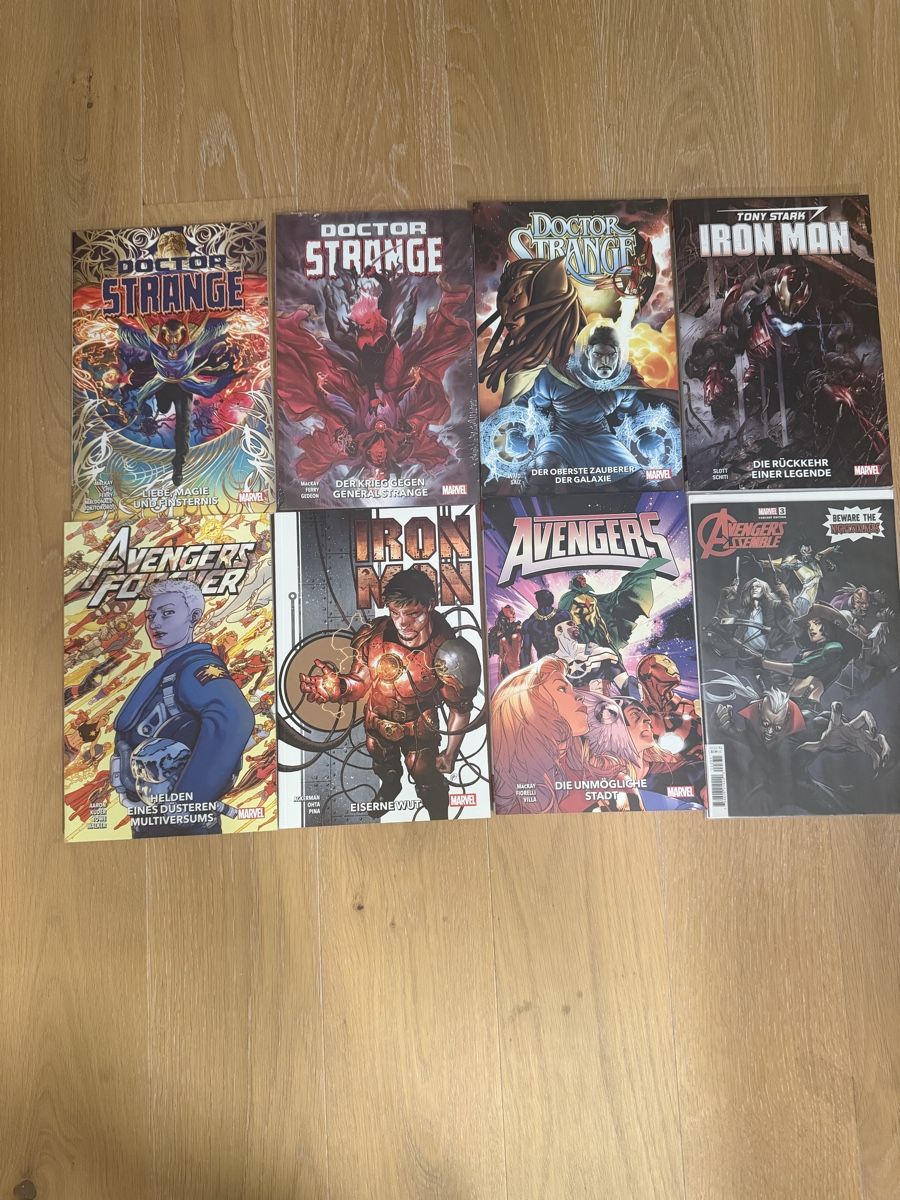 Fumetti: Marvel Comic Sammlung: Doctor Strange, Iron Man, Avengers – Usato da Himmelried venduto da Cyperes
