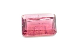 Turmalin-3.755ct-Smaragd Schliff-Natural-Idar-Oberstein