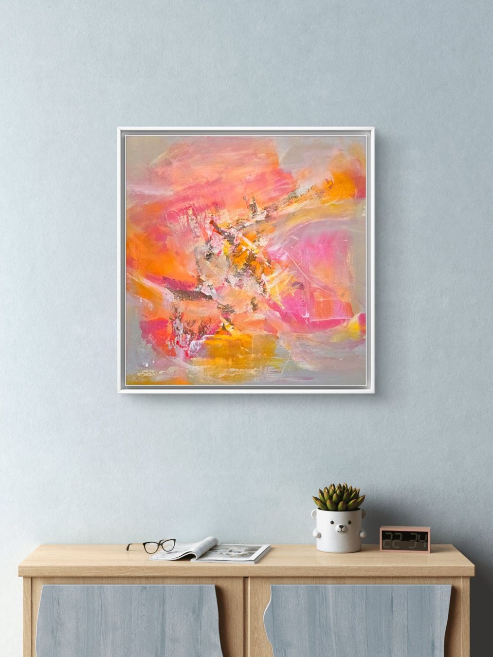 Tableaux: Originalgemälde auf Leinwand 40 cm, Unikat!!! – Neuf avec emballage d'origine à Beinwil am See par Superchance 1