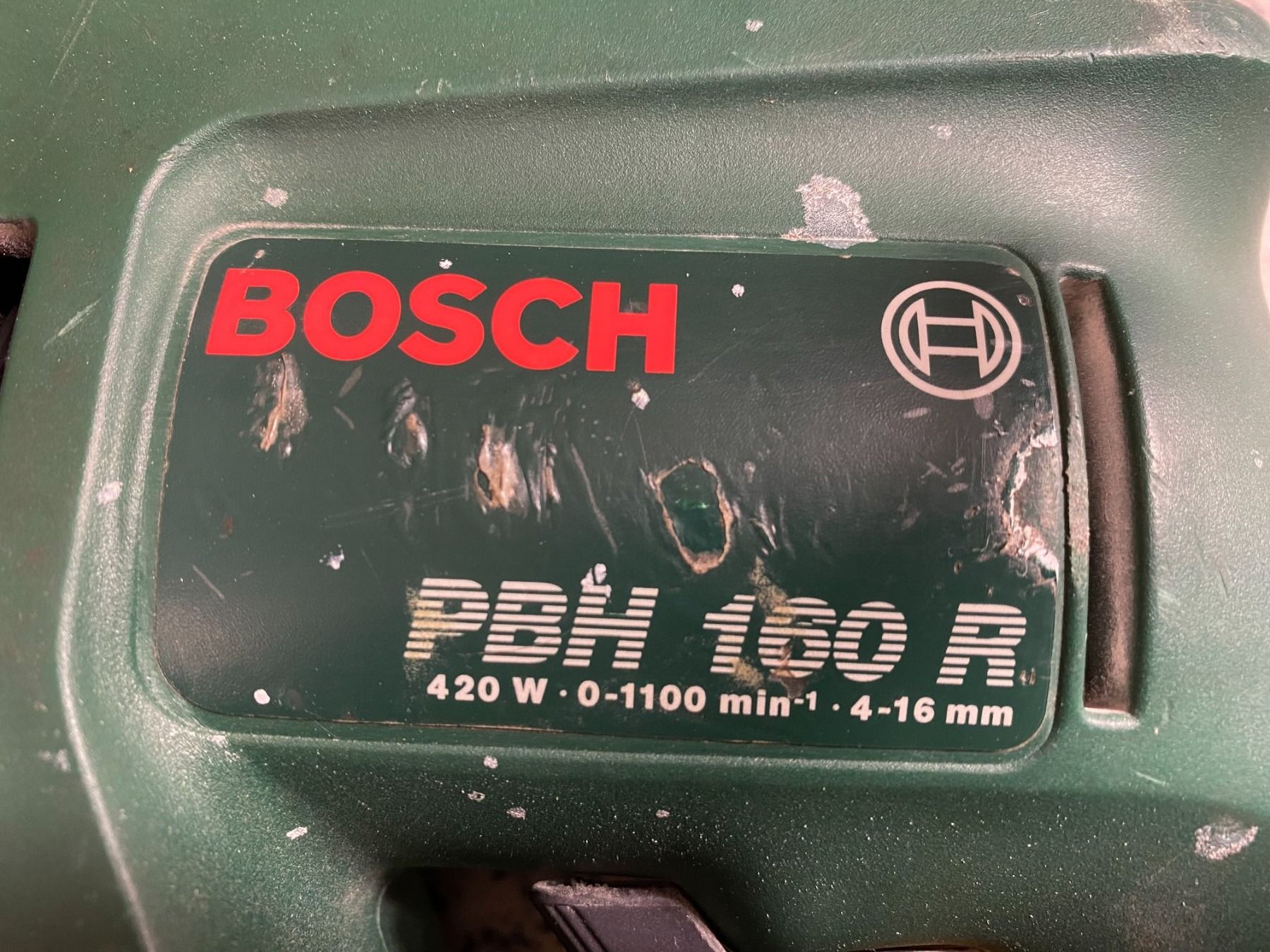 Bosch Tutti gli attrezzi: Bohrhammer Bosch PBH 160R – Usato da Aesch BL venduto da hprrph 2