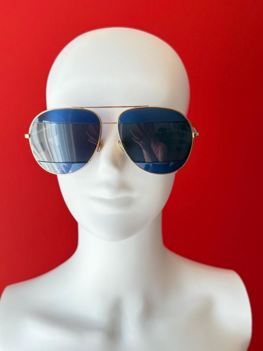 Dior Occhiali & Lenti: Dior Split 1, 2 Phasenblau, neuwertig – Nuovo (secondo la descrizione) da Oberarth venduto da SSS. 1