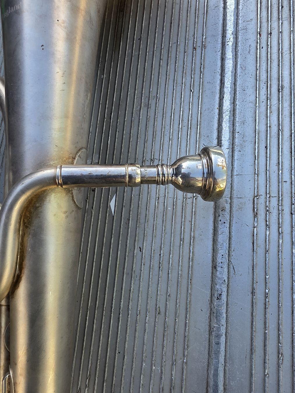 Besson Strumenti musicali: Besson Euphonium England, silber,   – Usato da Mettlen venduto da elios0888 4