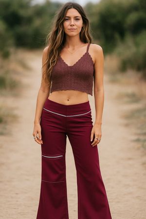 Luscious Designer Schlaghose XS zu Nile Free People NP 179.-