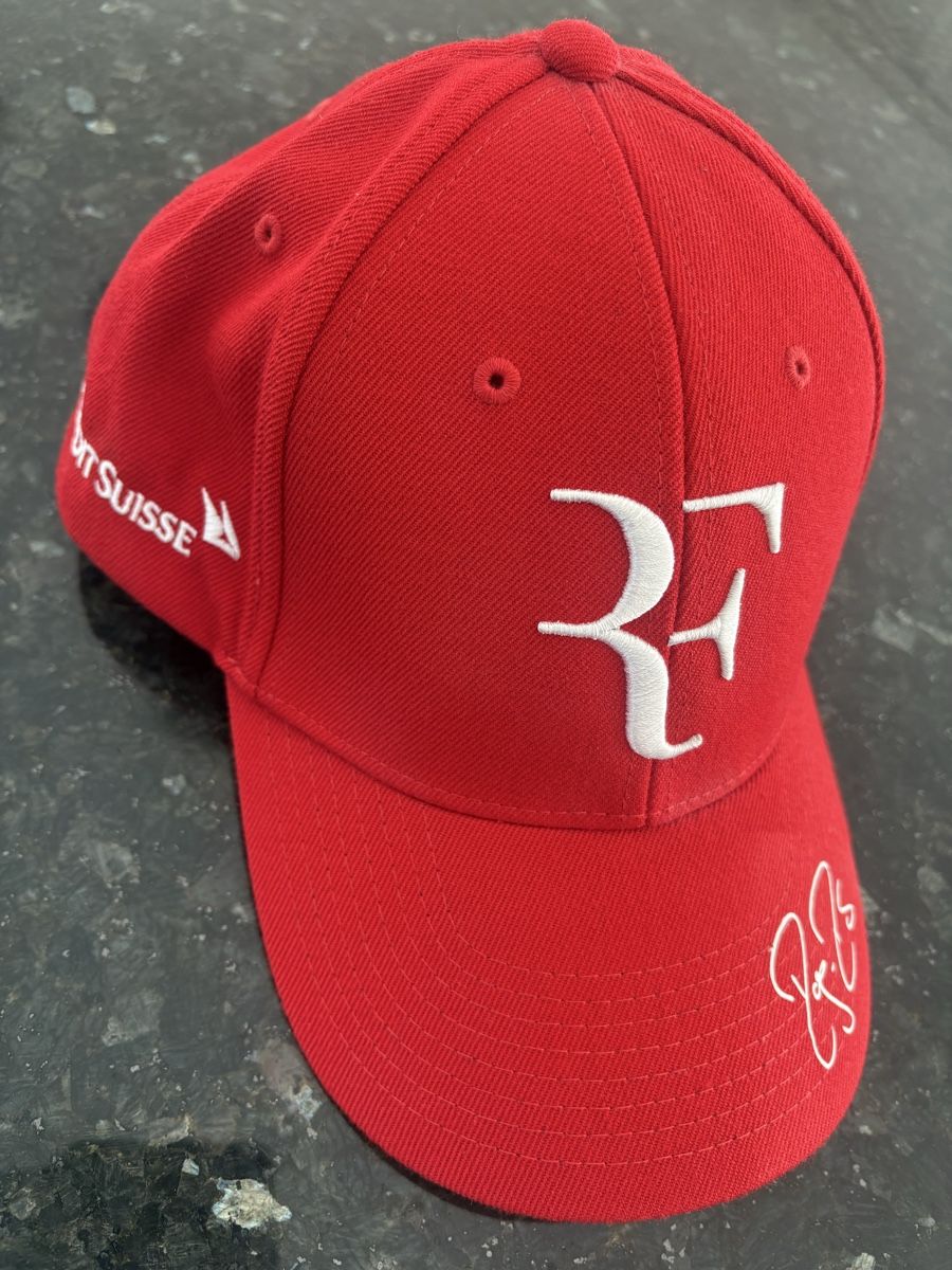 Altro in  Abbigliamento & Accessori: Roger Federer Cap mit Unterschrift – Nuovo e nell'imballaggio originale da Steffisburg venduto da LollipopRM69 1