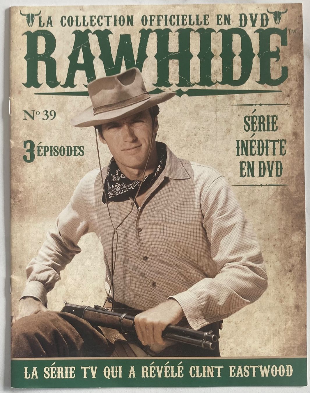 Tutti i DVDs: CLINT EASTWOOD - RAWHIDE N°39 – Usato da Poliez-Pittet venduto da Newtown-Records 1