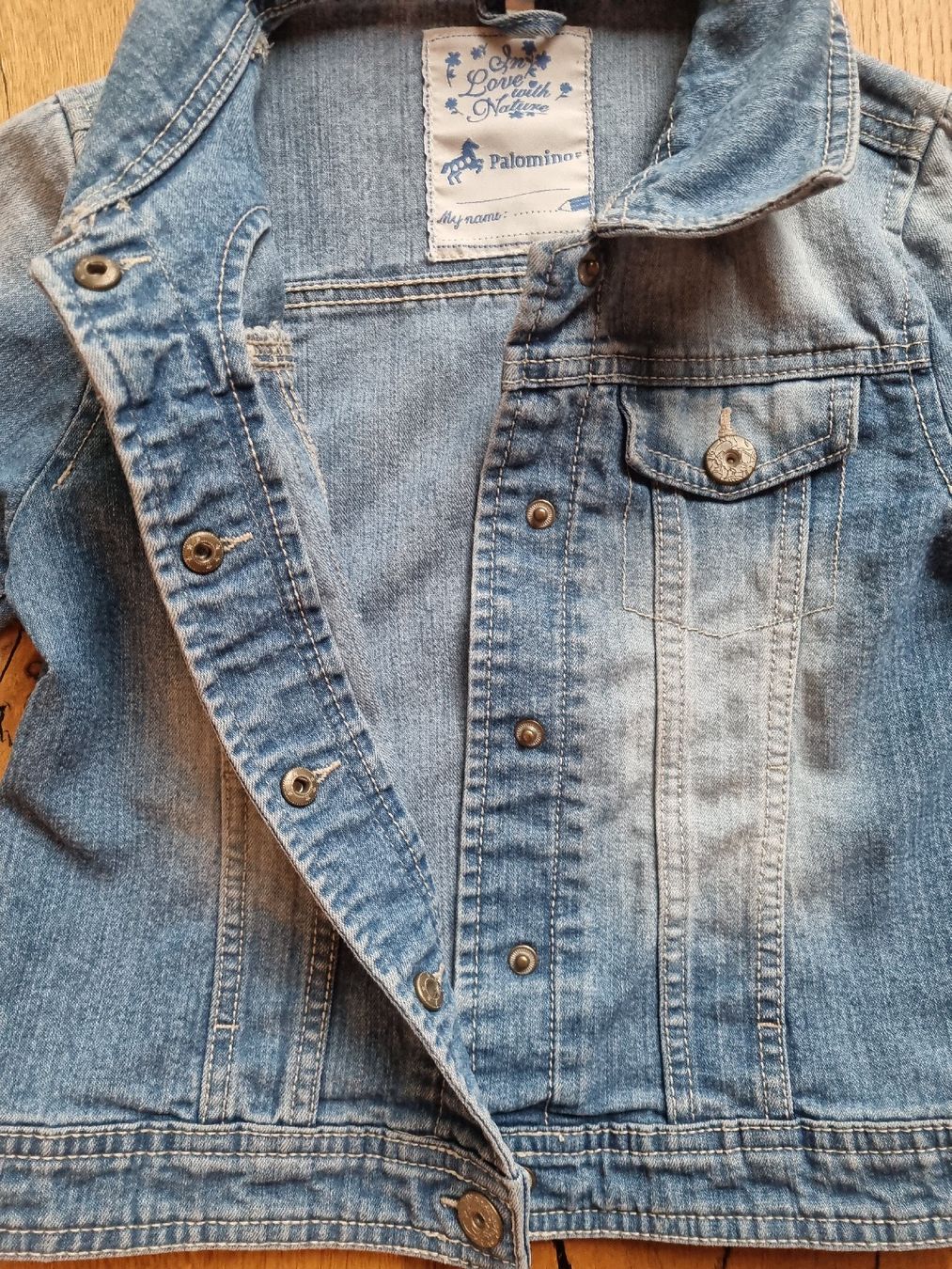 C&A Giacche & Cappotti: Jeansjacke Gr.128 – Usato da Brütten venduto da gupi1717 1