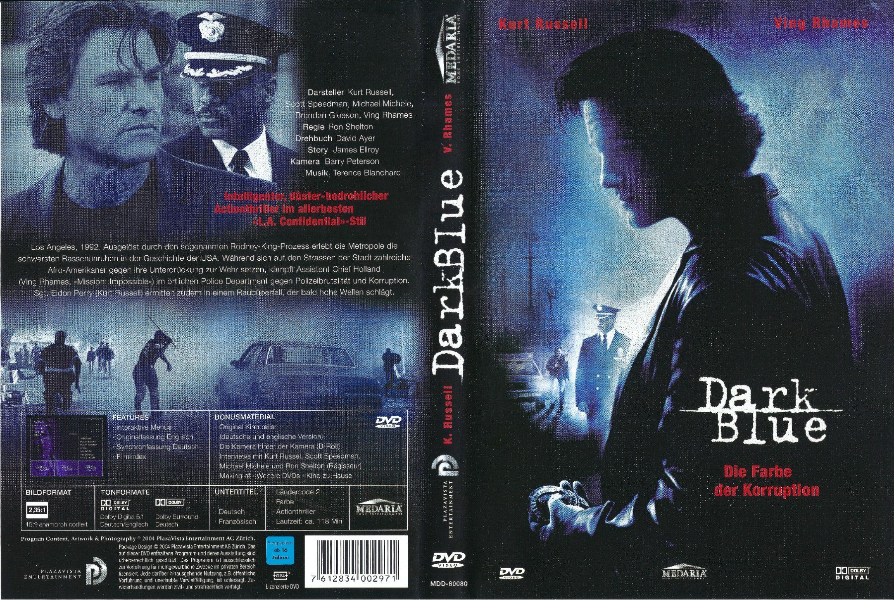 Tous les DVDs: Dark Blue - Die Farbe der Korruption – D'occasion à Zürich par Cineasten