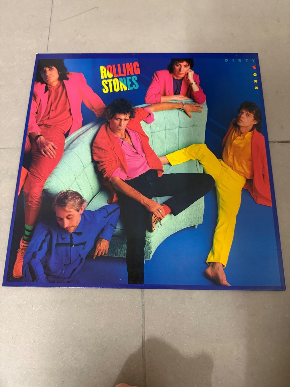 Dischi in vinile: Schallplatte / Rolling Stones / Dirty Work – Usato da Freidorf TG venduto da sarotiko