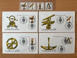 Für die Jugend 1981 - postfrisch ** und FDC (65)