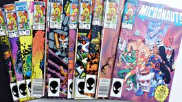MICRONAUTS NEW VOYAGES COMPLETE 1-20 VS ENIGMA FORCE 1984