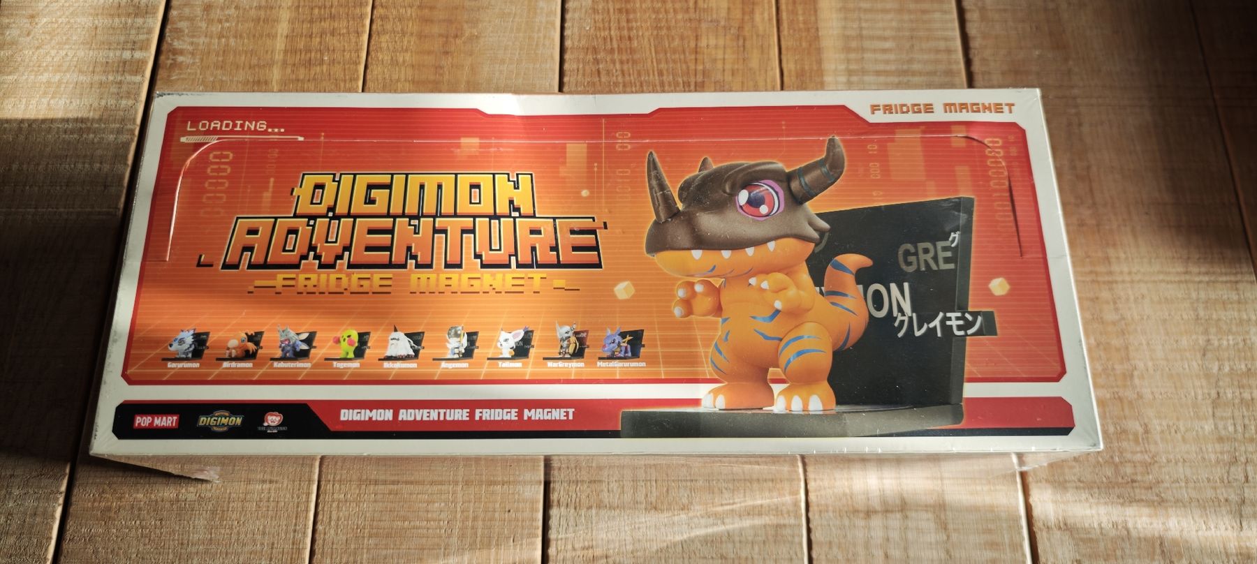 Pop Mart Statuette: Digimon Adventure Pop Mart Fridge Magnet Set – Nuovo e nell'imballaggio originale da Romanshorn venduto da Gaming-Anime_StoreCH