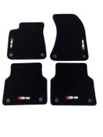 Velours Fussmatten für Audi A8 D4 2010-17