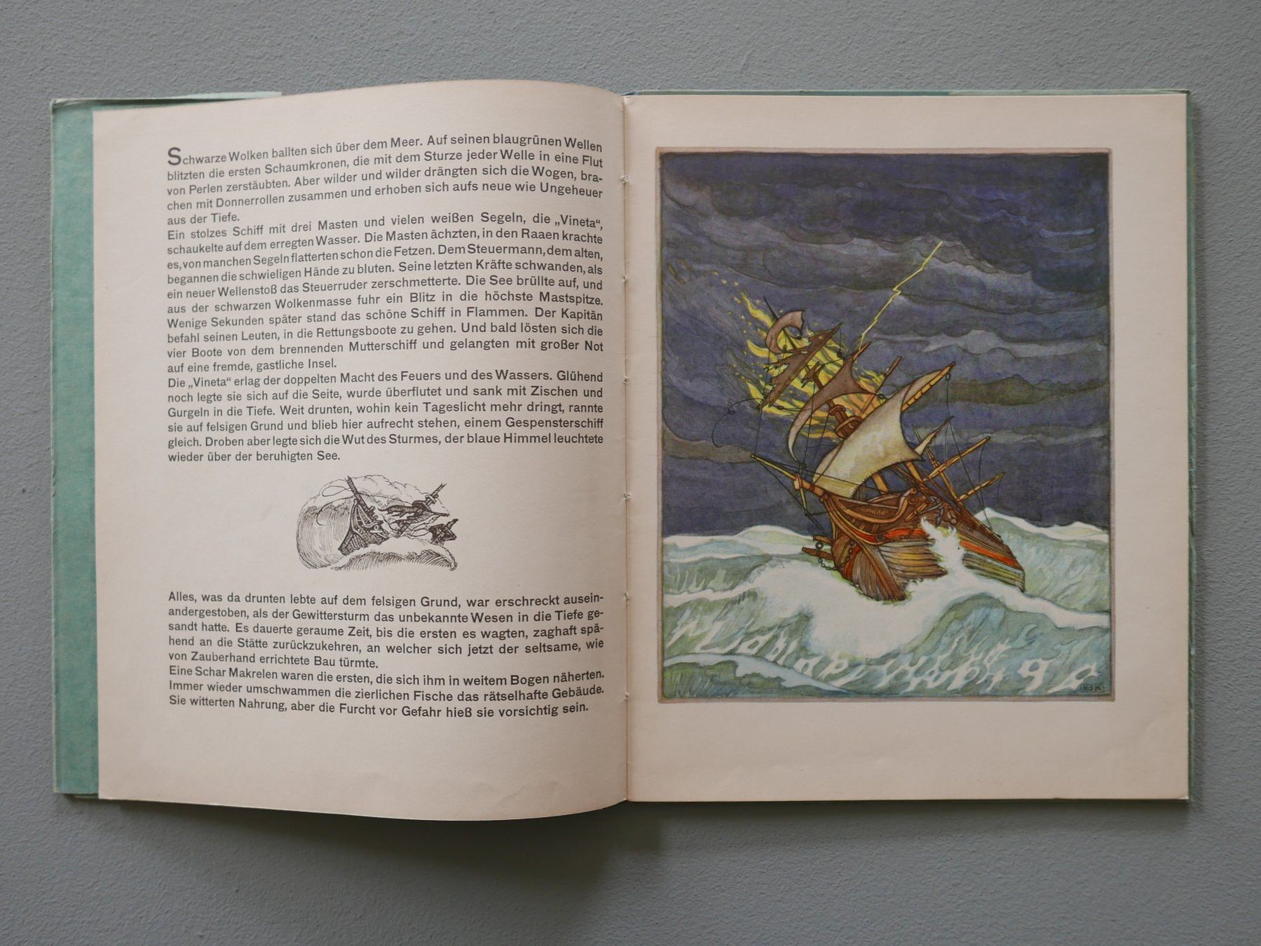 Bücher: DIE WUNDERBURG IM MEER 1929 – Gebraucht aus Balgach von Zwischenraum 3