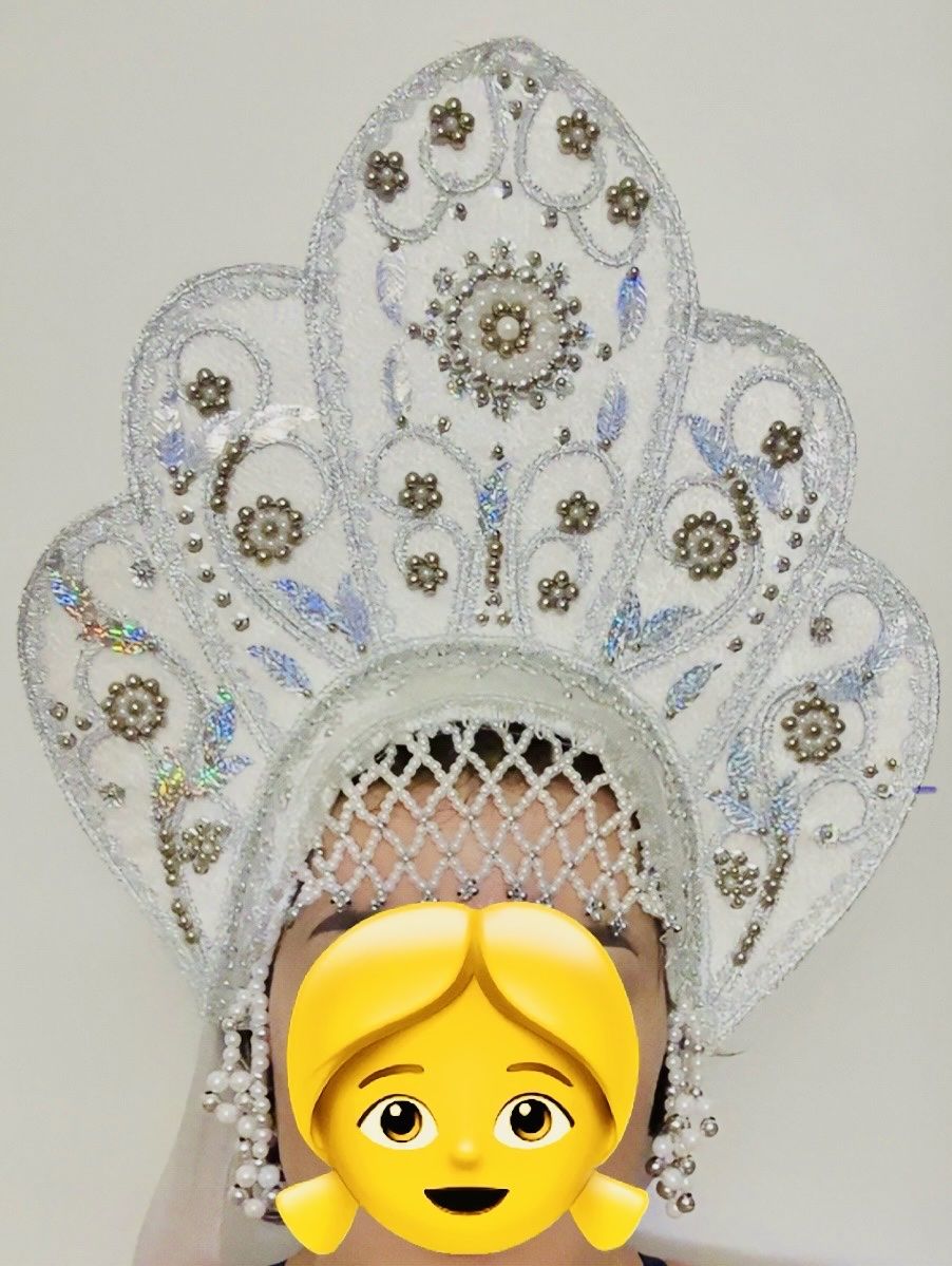 Accessori per capelli: Kokoshnik Tiara – Nuovo (secondo la descrizione) da Neuhausen am Rheinfall venduto da fountenpen1976