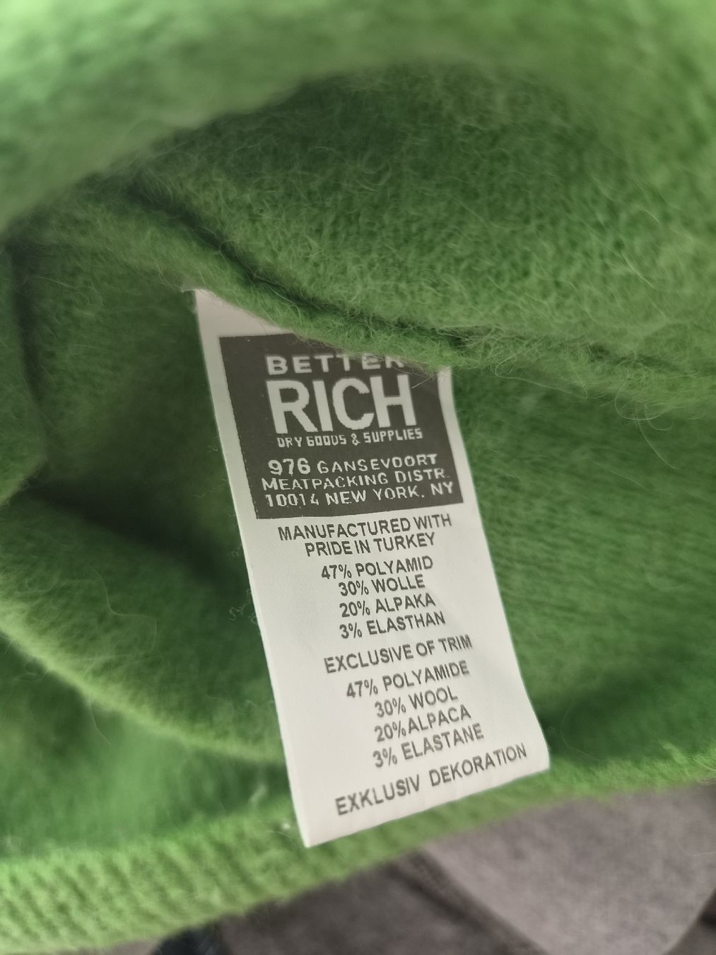 Maglioni & Felpe: Better Rich schöner Pullover mit Alpaka Gr. M – Usato da Frenkendorf venduto da Moon111 4