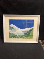PEINTURE SIGNÉE ZERMATT WEISSHORN