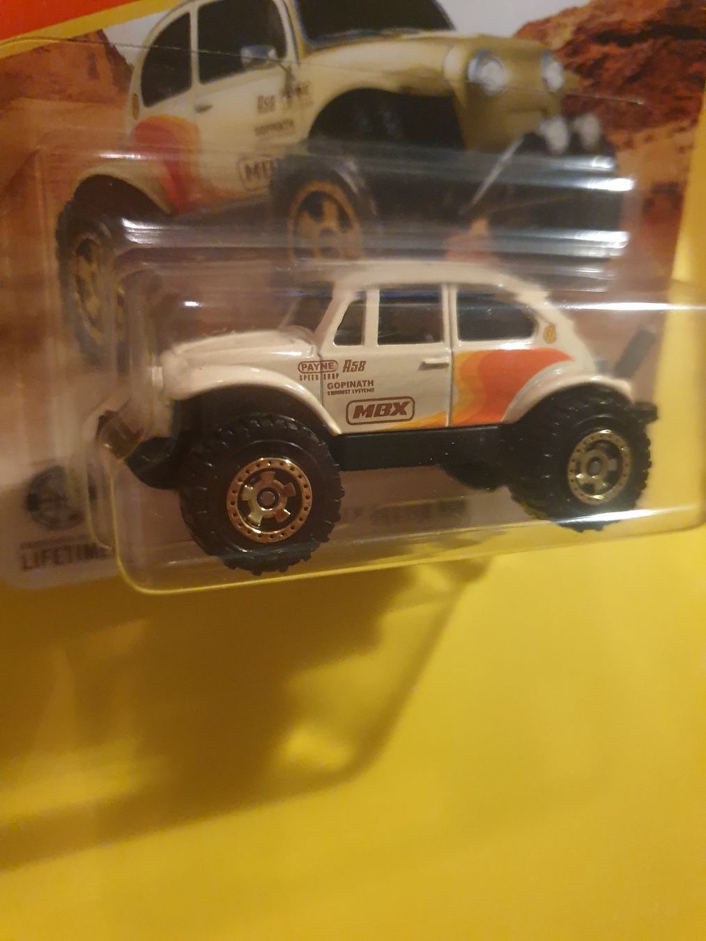 Matchbox Modellini d'auto: Matchbox VOLKSWAGEN BEETLE 4X4 – Nuovo e nell'imballaggio originale da Oftringen venduto da Rotor 4