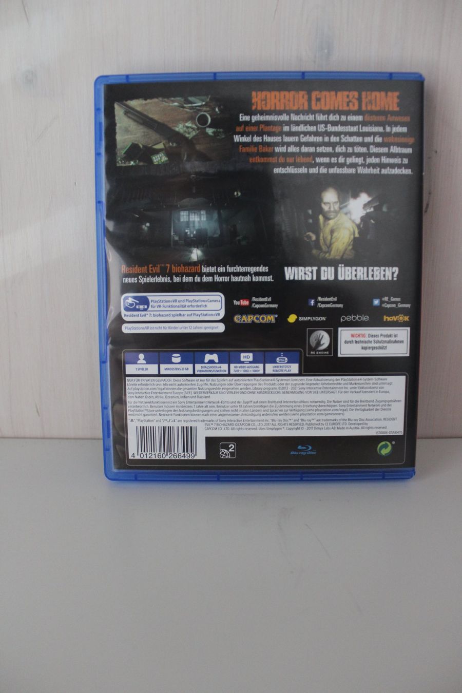 Spiele: Resident Evil Biohazard (VII) - PS4 - PlayStation 4 – Gebraucht aus Ebertswil von Ricogoeritz 1