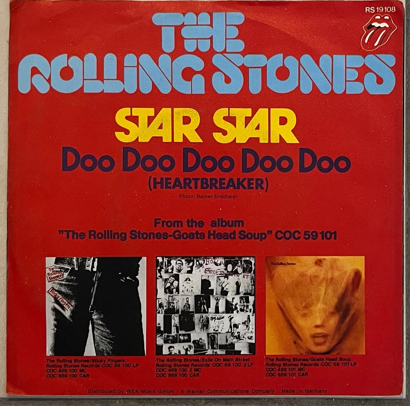 Schallplatten: THE ROLLING STONES - STAR STAR – Gebraucht aus Bussigny von vinyl-pas-cher 1