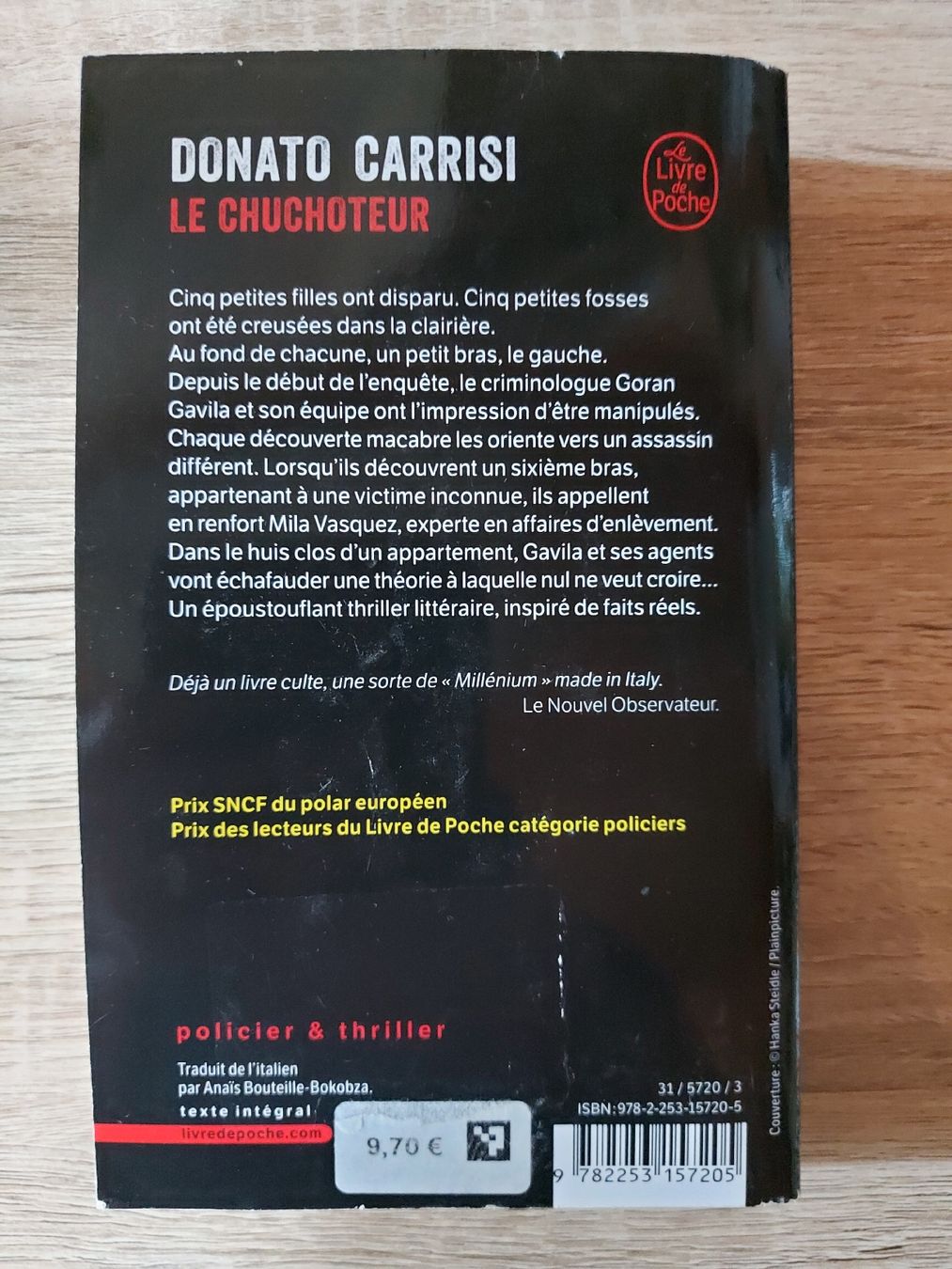 Libri: CARRISI Donato - le chuchoteur – Usato da Botyre / AYENT venduto da Botyrette 1
