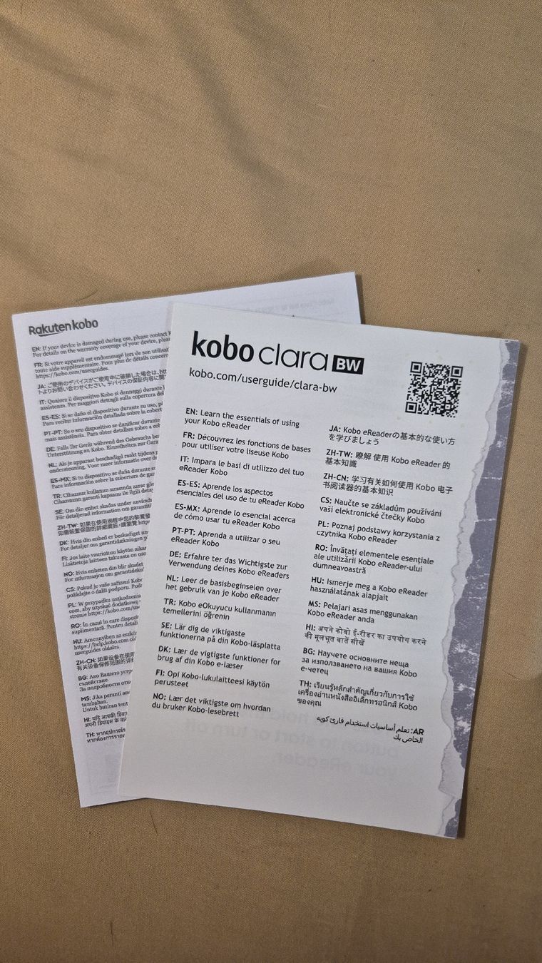 Kobo Tablettes PC: Ereader Kobo Clara BW – Neuf avec emballage d'origine à Cheseaux-sur-Lausanne par Claire.duris 4