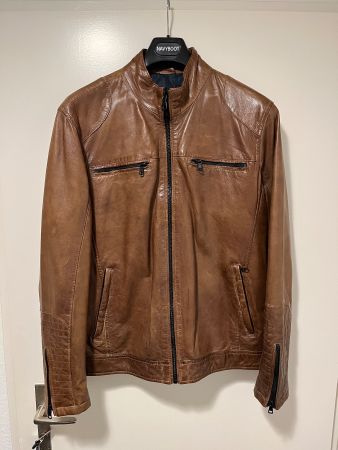 NAVYBOOT Lederjacke Grösse L