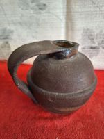 Keramik Krug/Kännchen mit Henkel, Vintage Deko, Braun 🏺