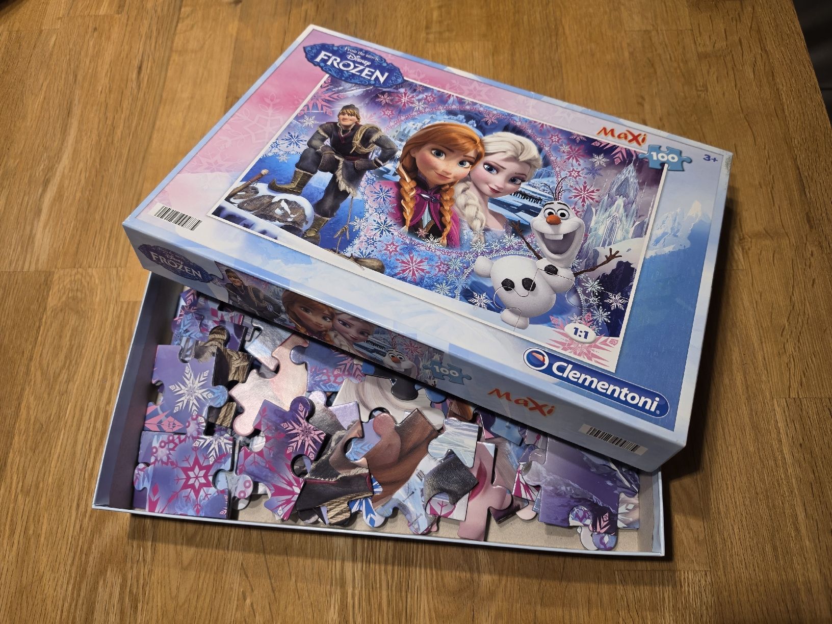 Clementoni Puzzle: Puzzle Eiskönigin 100 Teile  – Usato da Laupersdorf venduto da Withelady 1