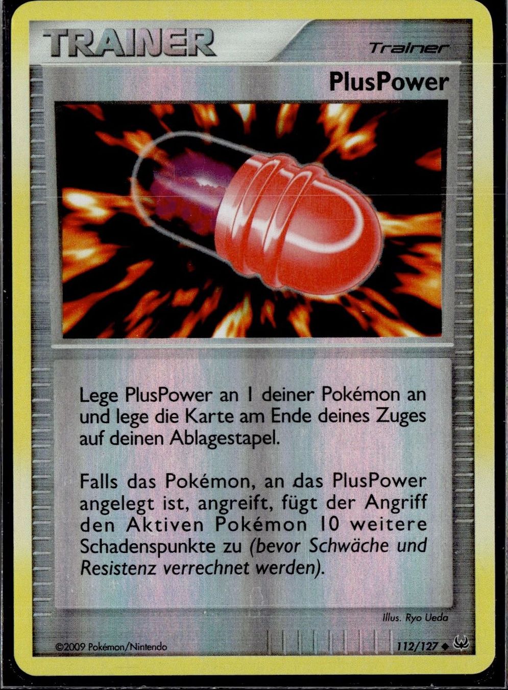 Pokémon Sammelbilder & Trading cards: PlusPower Reverse Holo Platin 112/127 Pokémon DE – Gebraucht aus Zürich von pokemon_cards