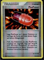 PlusPower Reverse Holo Platin 112/127 Pokémon DE