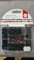 Rayher Glasperlen-Box, viele schwarze Perlen neu