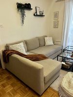 IKEA FRIHETEN Ecksofa / Bettsofa  Beige