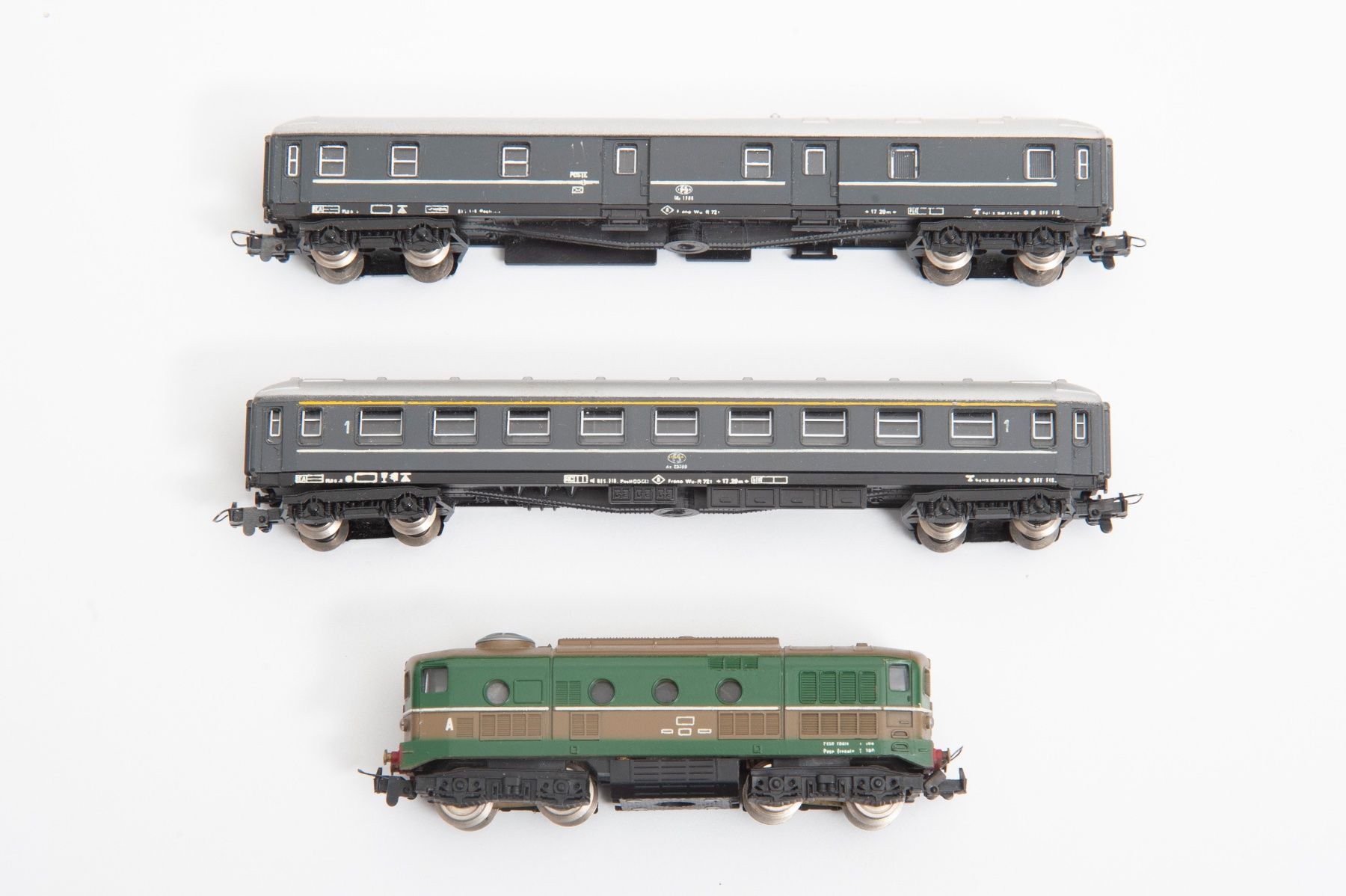 Lima Micro Model D341 Diesel FS - Wagon FS n° 301 - 302 (Gebraucht) in ...