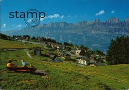 AK Flumserberge: Tannenbodenalp mit Churfirsten