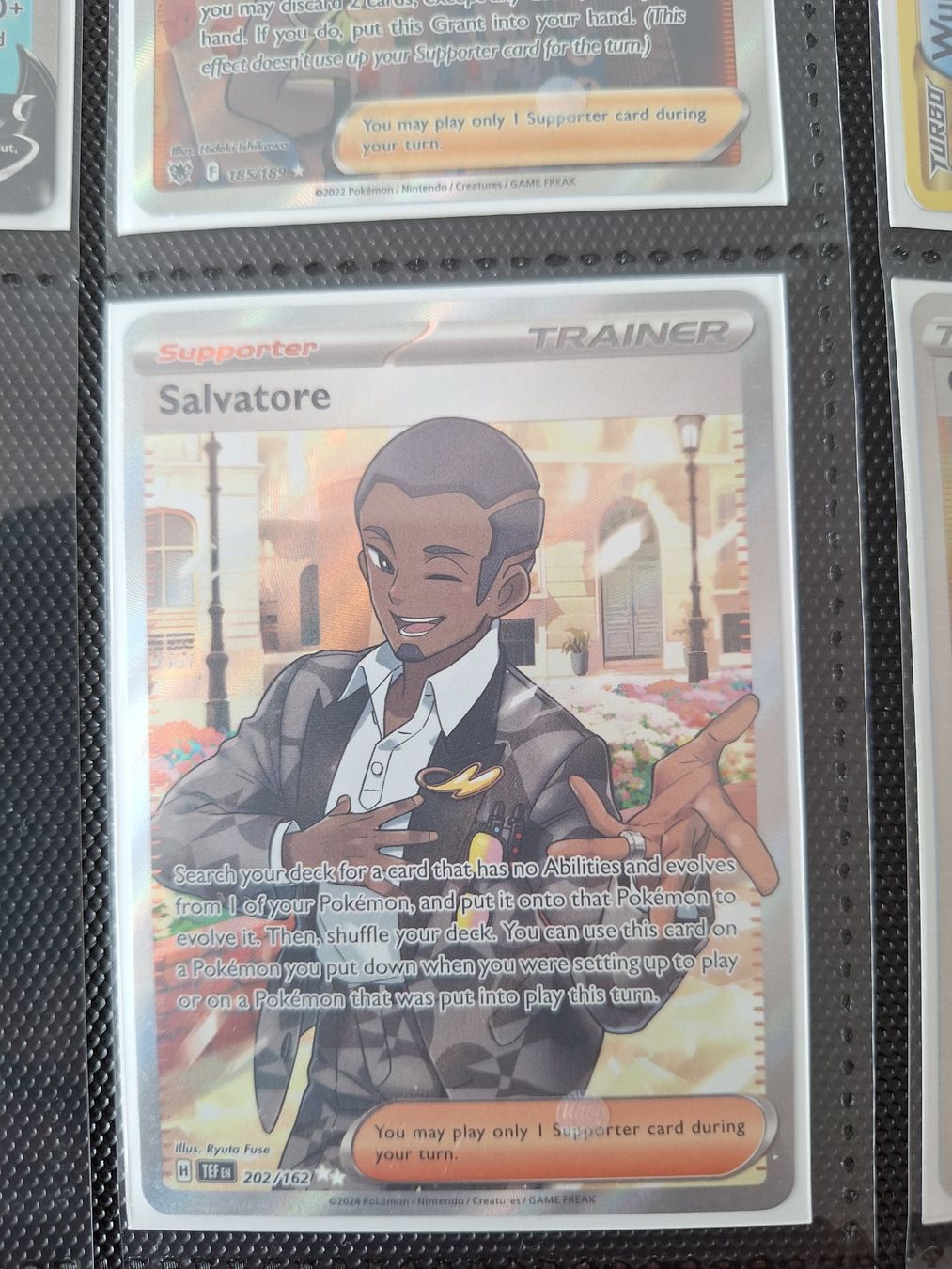 Pokémon Carte collezionabili: Salvatore - Full Art – Usato da Altstätten SG venduto da GGsGameshop