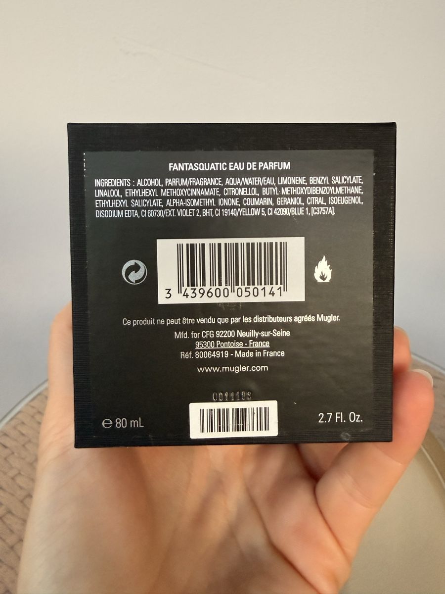 Mugler Profumi & Eau de Toilette: Mugler Les Exceptions - Fantasquatic - 80ml - voll – Nuovo (secondo la descrizione) da Hochfelden venduto da NorthernSoul 1